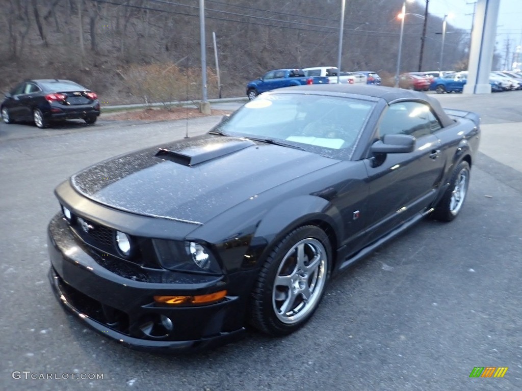 Black 2006 Ford Mustang Roush Stage 2 Convertible Exterior Photo #140946898