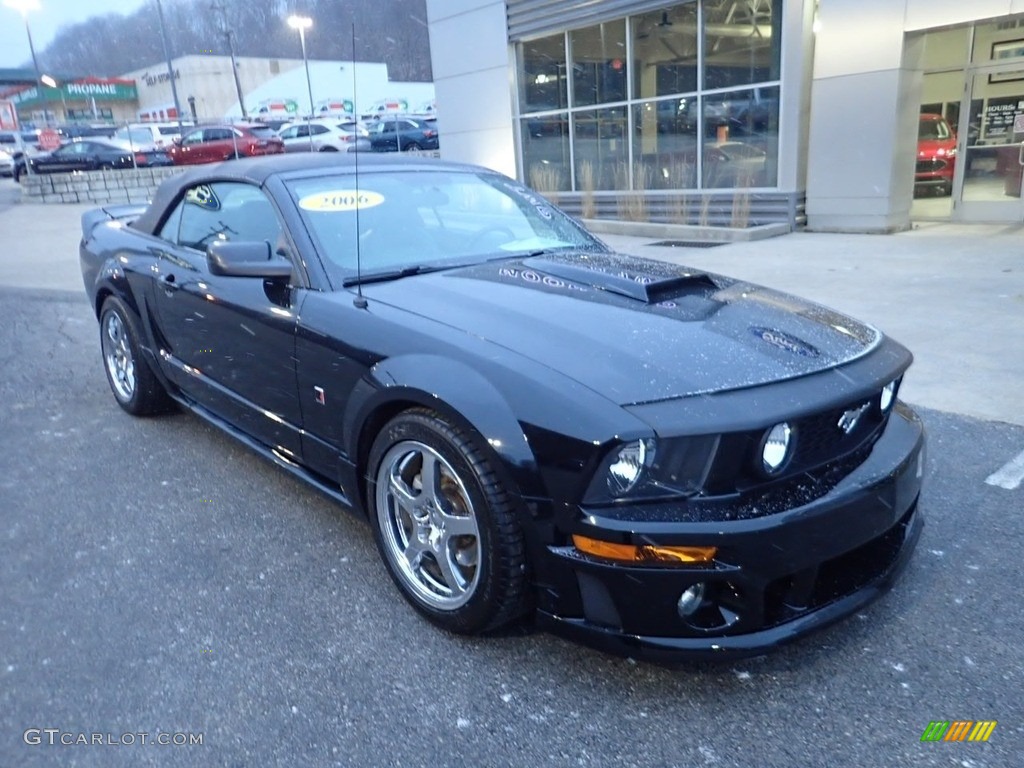 Black 2006 Ford Mustang Roush Stage 2 Convertible Exterior Photo #140946940
