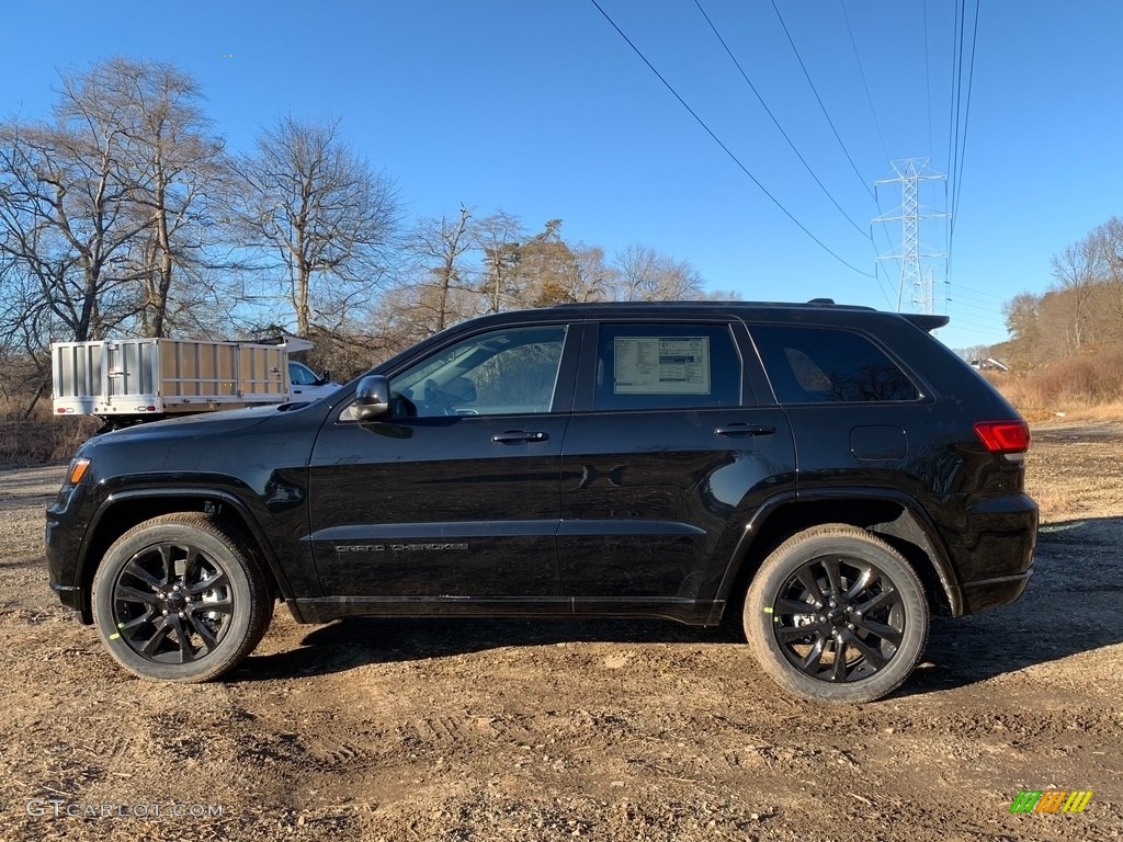 Diamond Black Crystal Pearl 2021 Jeep Grand Cherokee Laredo 4x4 Exterior Photo #140947297