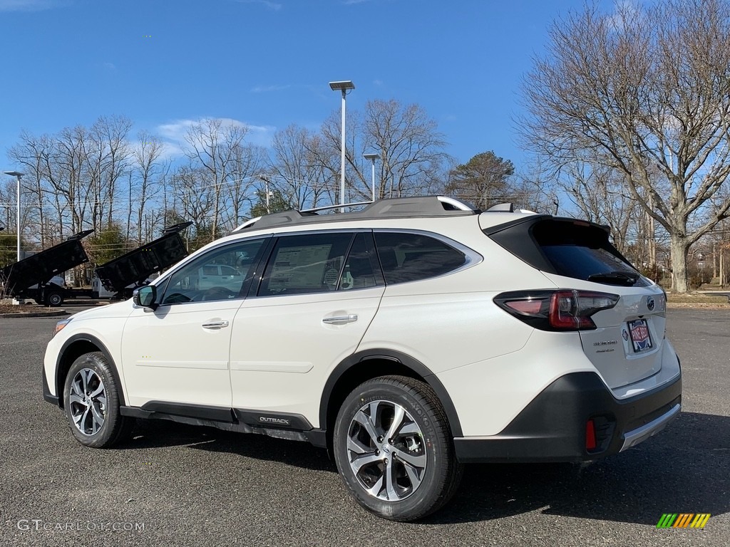 2021 Outback Touring XT - Crystal White Pearl / Java Brown photo #4