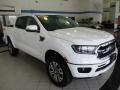 Oxford White - Ranger Lariat SuperCrew 4x4 Photo No. 3