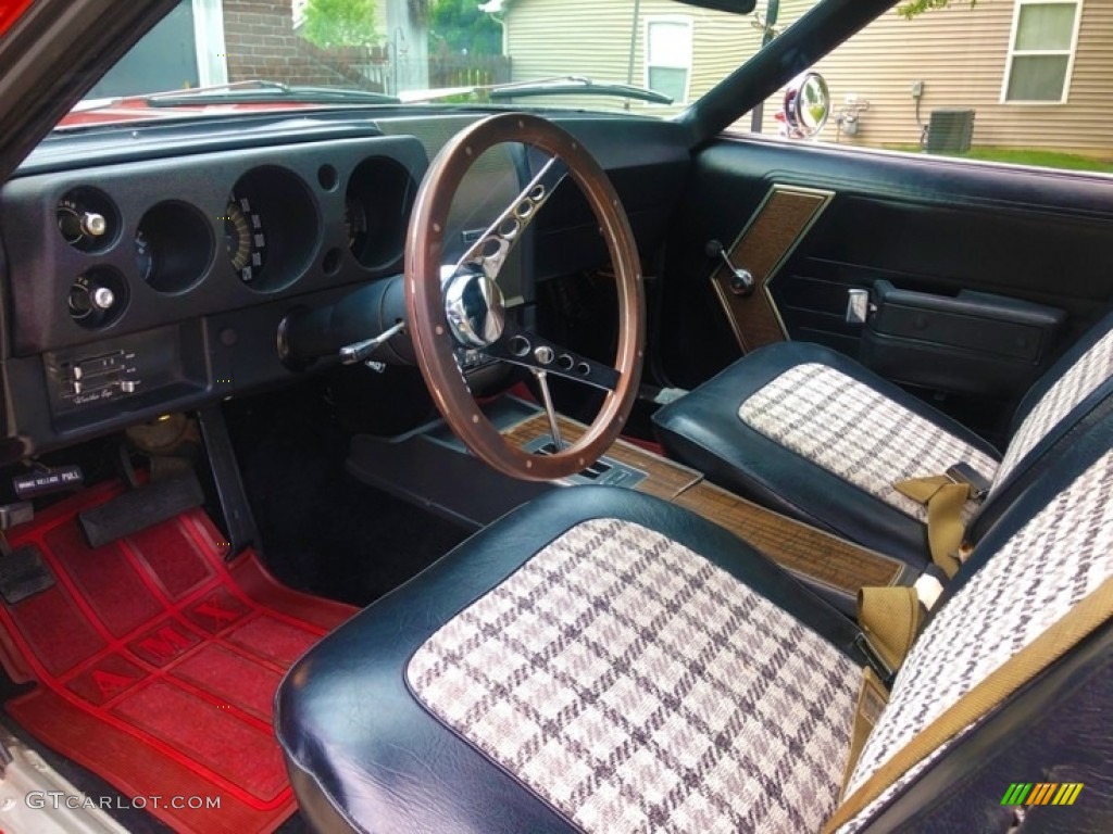 1968 AMC AMX Standard AMX Model Interior Color Photos