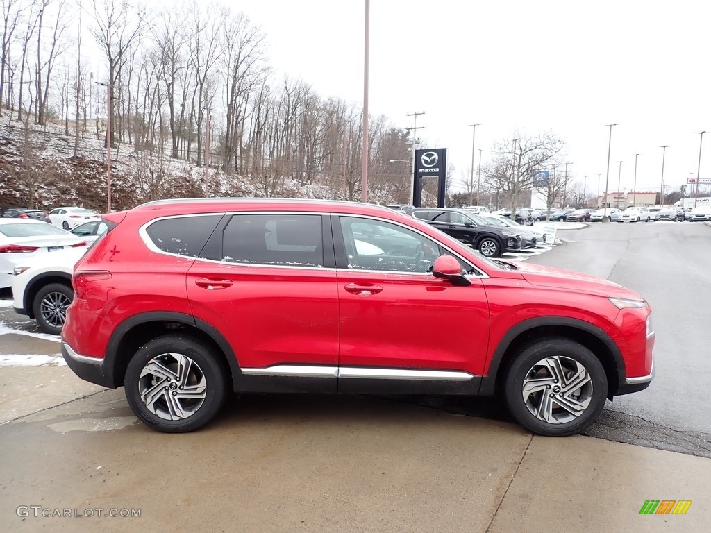 Calypso Red Hyundai Santa Fe