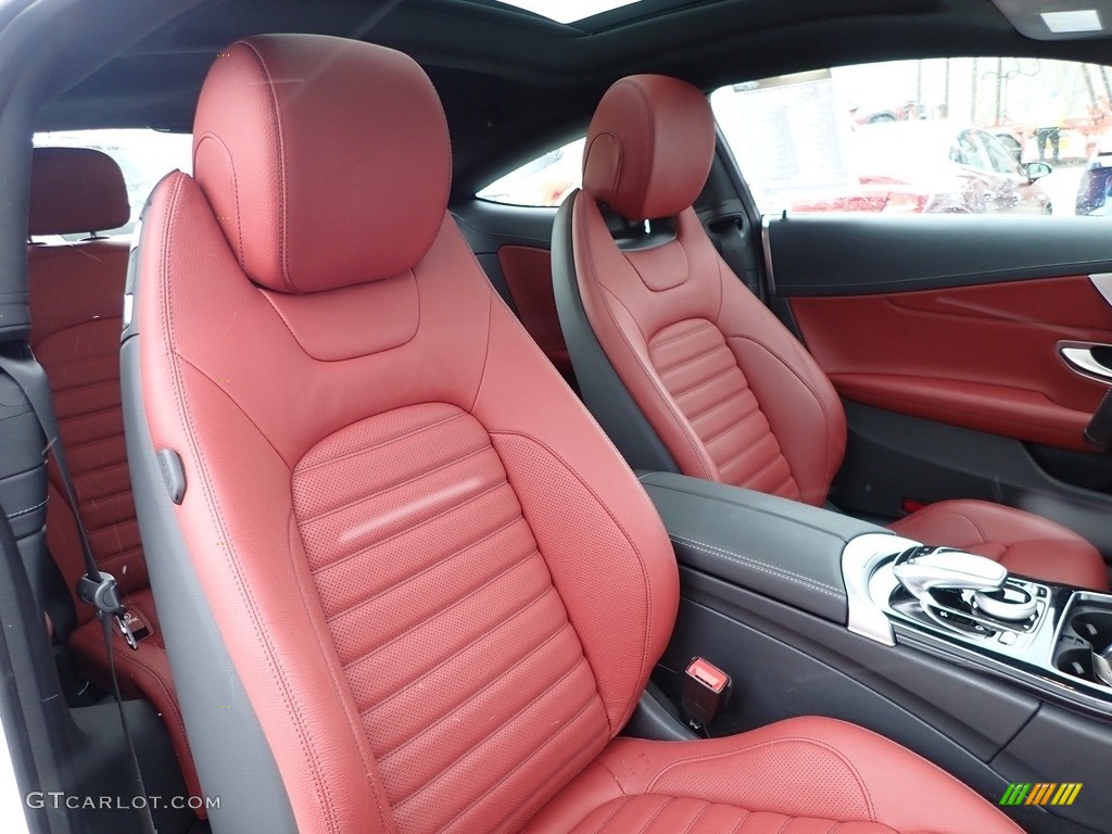 Cranberry Red/Black Interior 2017 Mercedes-Benz C 300 4Matic Coupe Photo #140949952