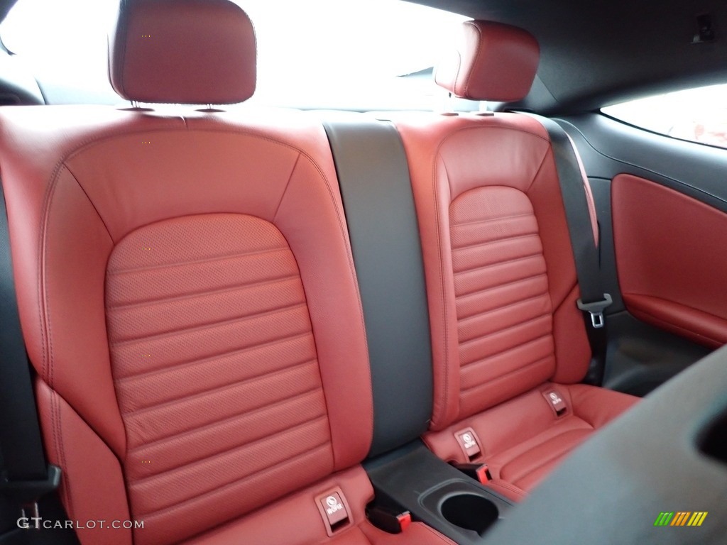 Cranberry Red/Black Interior 2017 Mercedes-Benz C 300 4Matic Coupe Photo #140949976