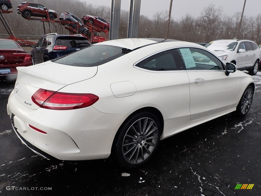 designo Diamond White Metallic 2017 Mercedes-Benz C 300 4Matic Coupe Exterior Photo #140950012