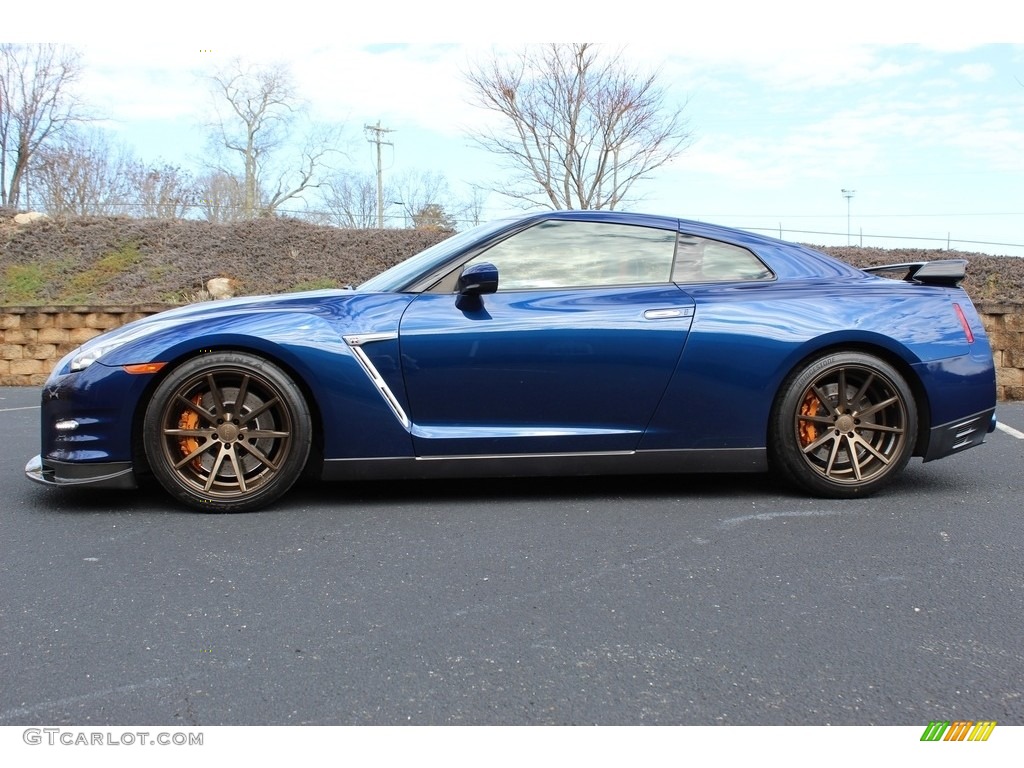 Deep Blue Pearl 2015 Nissan GT-R Premium Exterior Photo #140950048