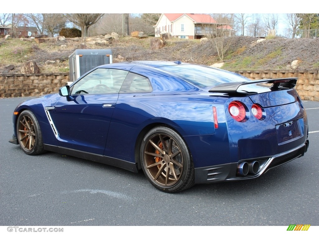 2015 GT-R Premium - Deep Blue Pearl / Black photo #4