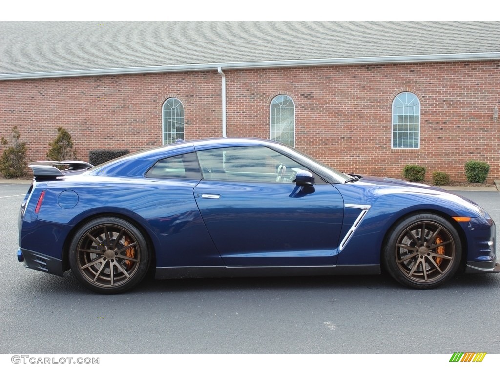 2015 GT-R Premium - Deep Blue Pearl / Black photo #7