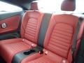 Cranberry Red/Black Rear Seat Photo for 2017 Mercedes-Benz C #140950219