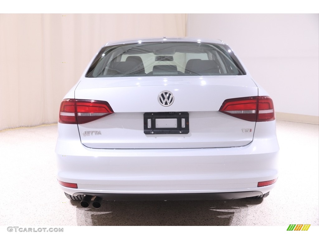 2017 Jetta S - White Silver / Black/Palladium Gray photo #16