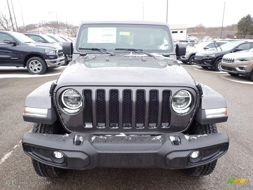 2021 Wrangler Unlimited Sahara Altitude 4x4 - Granite Crystal Metallic / Black photo #2