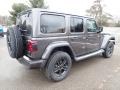 2021 Granite Crystal Metallic Jeep Wrangler Unlimited Sahara Altitude 4x4  photo #5