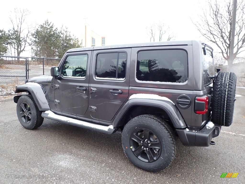 2021 Wrangler Unlimited Sahara Altitude 4x4 - Granite Crystal Metallic / Black photo #8