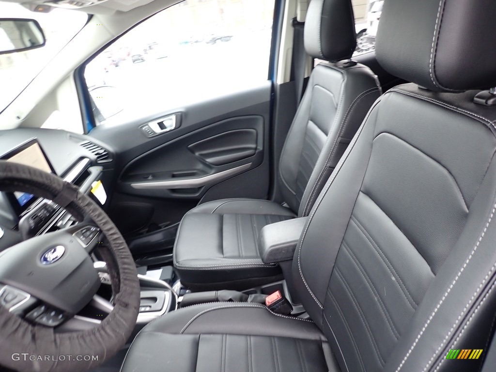 Ebony Black Interior 2021 Ford EcoSport Titanium 4WD Photo #140951871