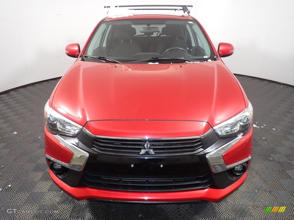 2016 Outlander Sport ES - Rally Red Metallic / Black photo #4