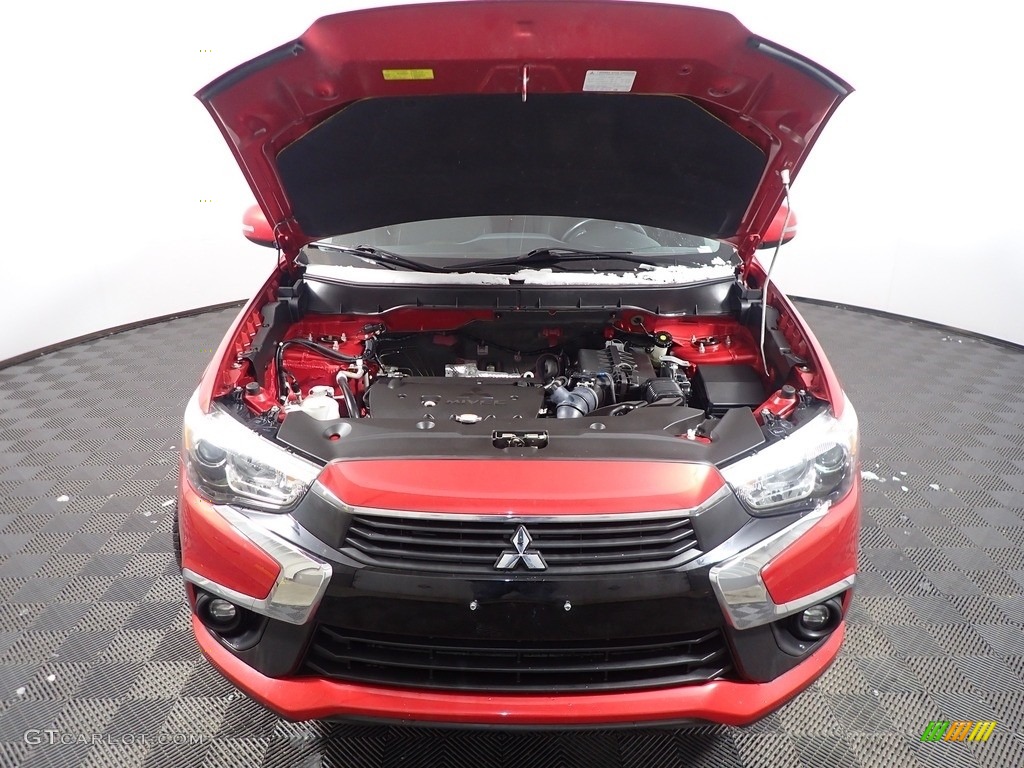2016 Outlander Sport ES - Rally Red Metallic / Black photo #5