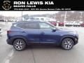Dark Ocean Blue 2021 Kia Seltos EX AWD