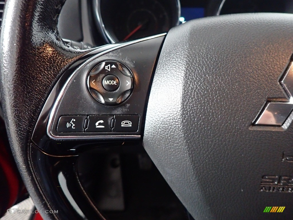 2016 Outlander Sport ES - Rally Red Metallic / Black photo #28