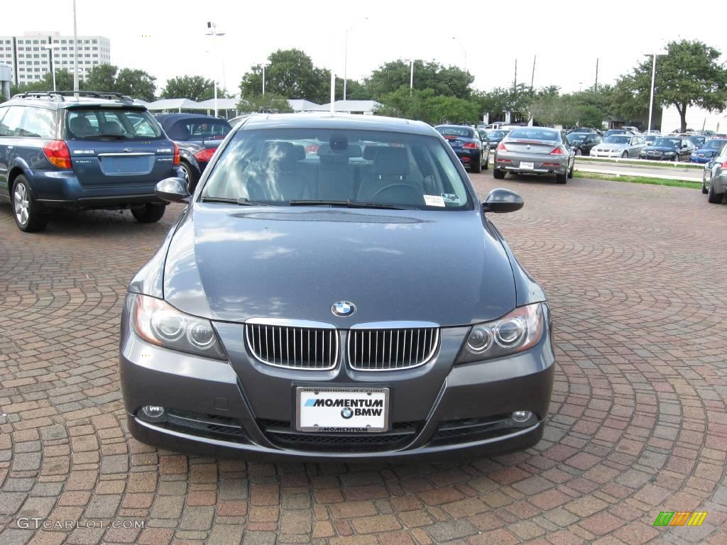 2006 3 Series 330i Sedan - Sparkling Graphite Metallic / Grey photo #3