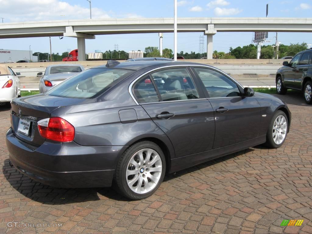 2006 3 Series 330i Sedan - Sparkling Graphite Metallic / Grey photo #12