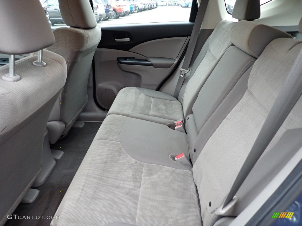 2014 CR-V LX AWD - Twilight Blue Metallic / Gray photo #13