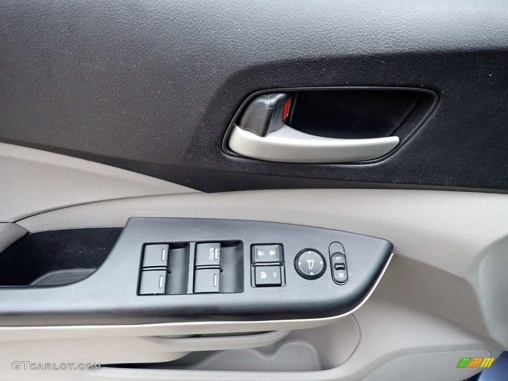 2014 CR-V LX AWD - Twilight Blue Metallic / Gray photo #15