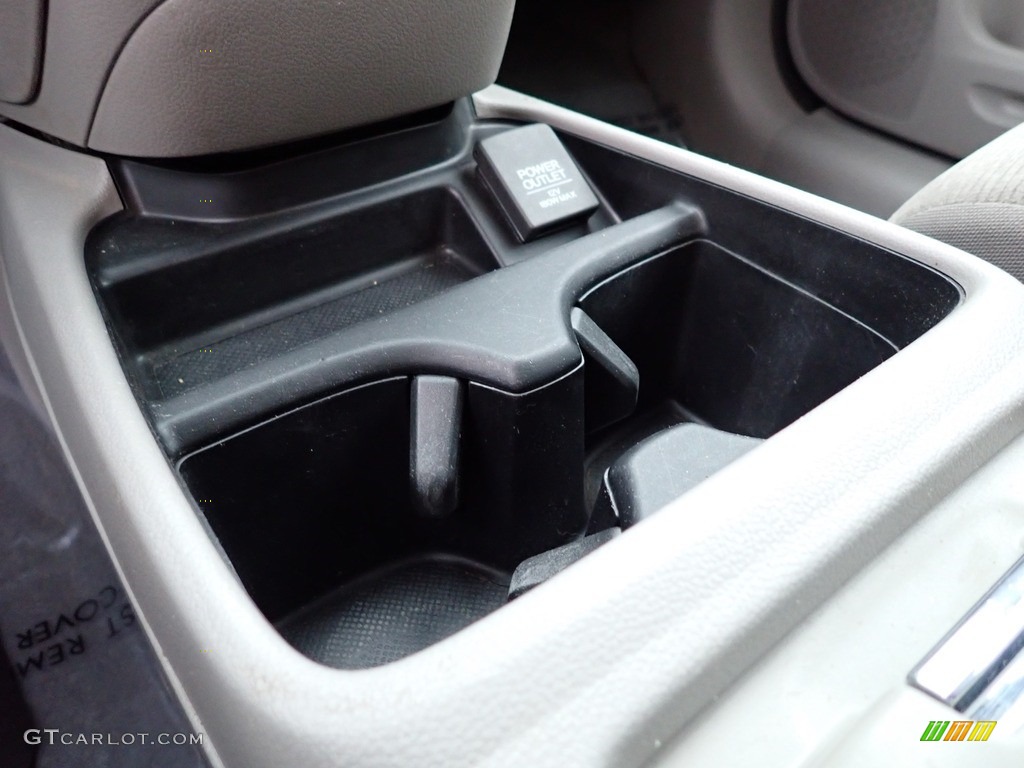 2014 CR-V LX AWD - Twilight Blue Metallic / Gray photo #17