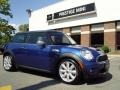 2008 Lightning Blue Metallic Mini Cooper S Hardtop  photo #1