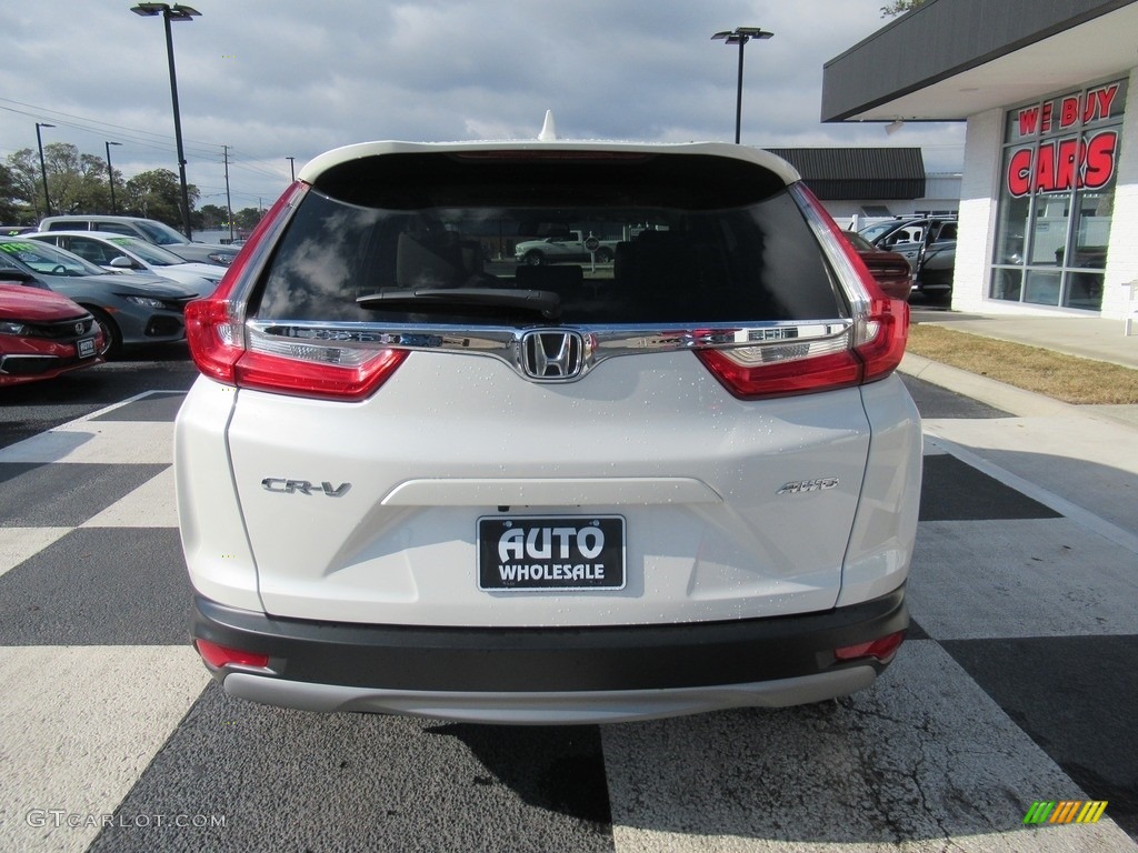 2018 CR-V EX-L AWD - White Diamond Pearl / Ivory photo #4
