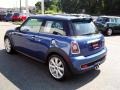 2008 Lightning Blue Metallic Mini Cooper S Hardtop  photo #3