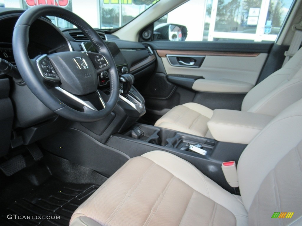 2018 CR-V EX-L AWD - White Diamond Pearl / Ivory photo #10