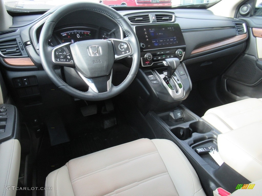2018 CR-V EX-L AWD - White Diamond Pearl / Ivory photo #15