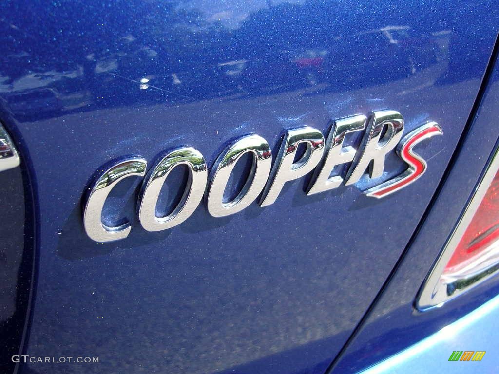 2008 Cooper S Hardtop - Lightning Blue Metallic / Grey/Black photo #6