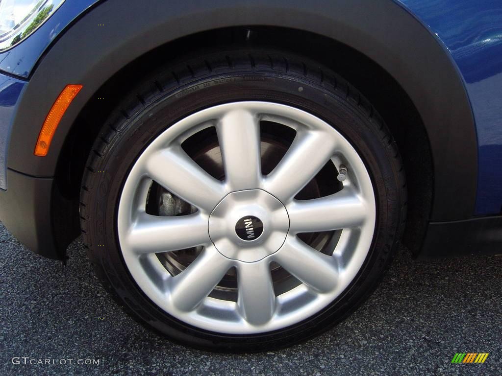 2008 Cooper S Hardtop - Lightning Blue Metallic / Grey/Black photo #7