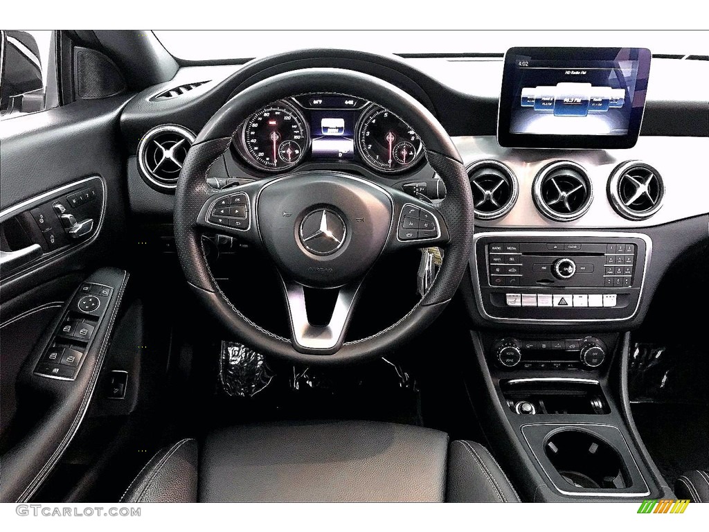 2017 Mercedes-Benz CLA 250 4Matic Coupe Black Dashboard Photo #140955679