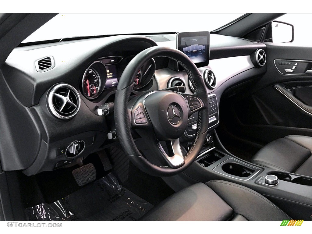 2017 Mercedes-Benz CLA 250 4Matic Coupe Black Dashboard Photo #140955709