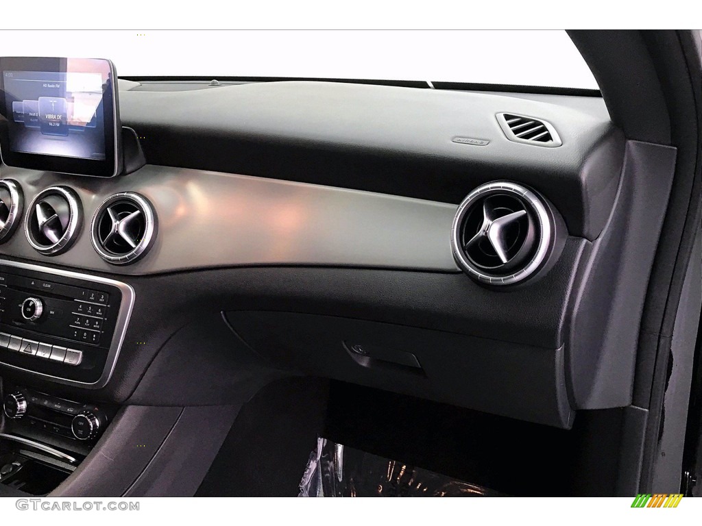 2017 Mercedes-Benz CLA 250 4Matic Coupe Black Dashboard Photo #140955715
