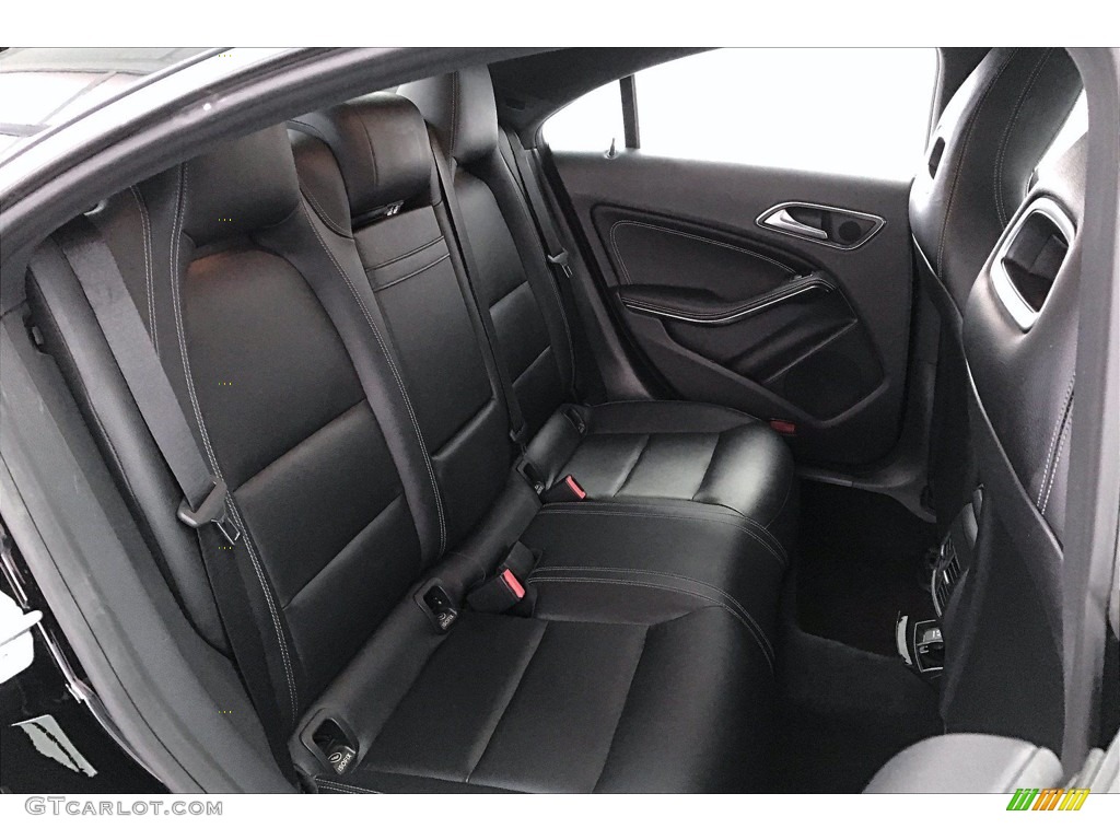Black Interior 2017 Mercedes-Benz CLA 250 4Matic Coupe Photo #140955724