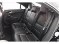 2017 Mercedes-Benz CLA Black Interior Rear Seat Photo