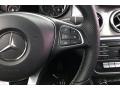 2017 Mercedes-Benz CLA Black Interior Steering Wheel Photo