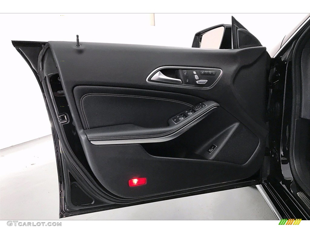 2017 Mercedes-Benz CLA 250 4Matic Coupe Black Door Panel Photo #140955745