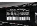 696: Night Black 2017 Mercedes-Benz CLA 250 4Matic Coupe Color Code