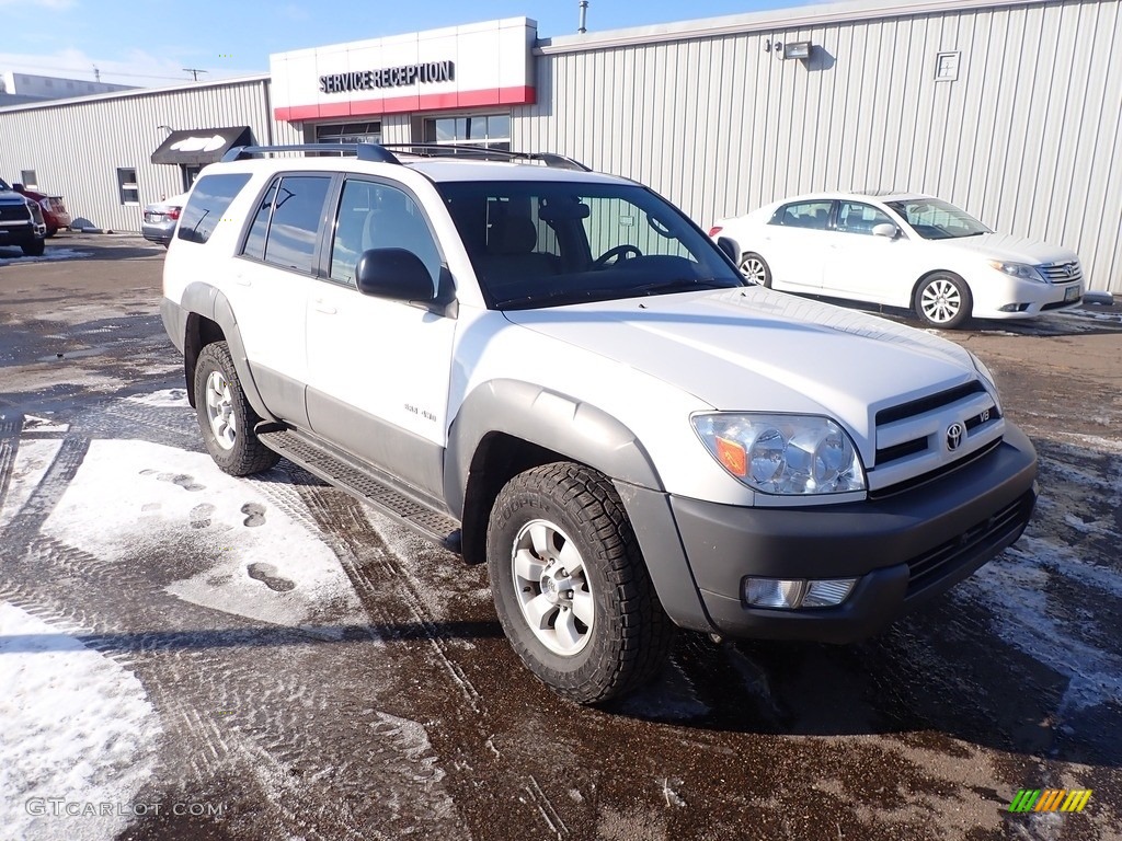 2003 4Runner SR5 4x4 - Natural White / Stone photo #2