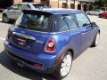 2008 Lightning Blue Metallic Mini Cooper S Hardtop  photo #20