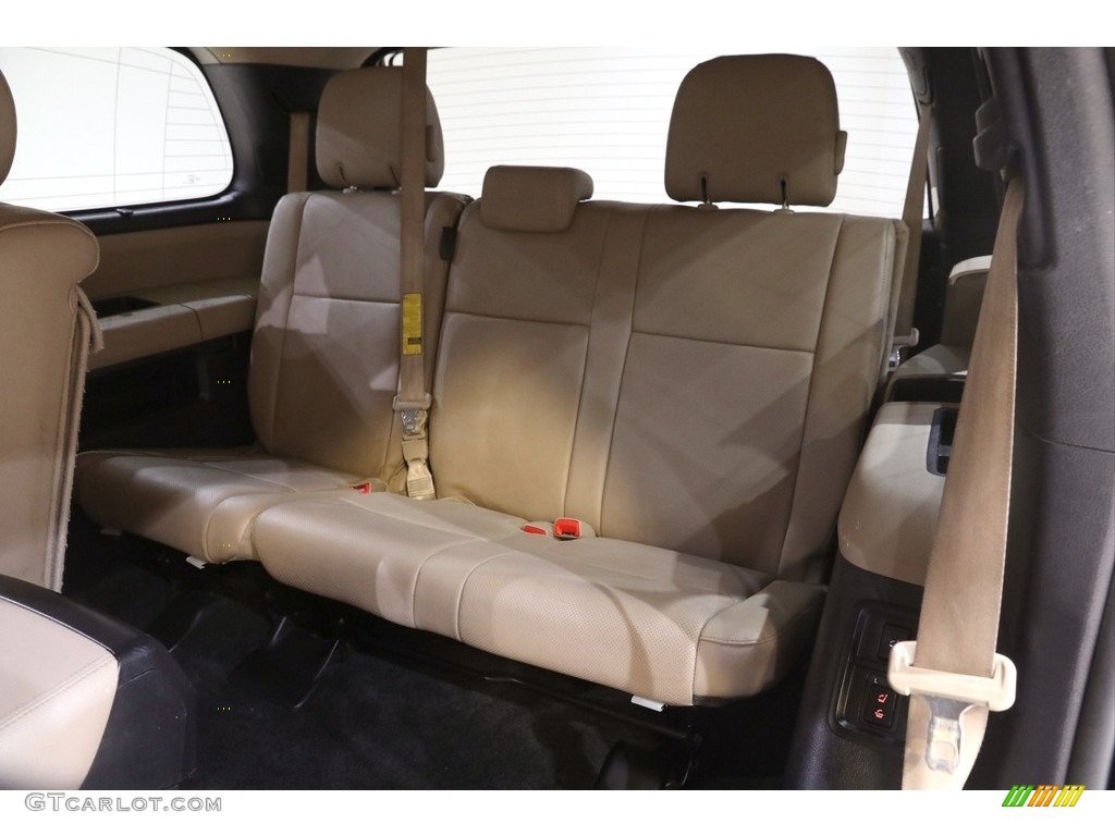 2013 Sequoia Platinum 4WD - Black / Sand Beige photo #26