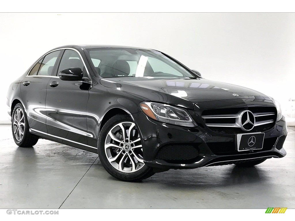 Black 2018 Mercedes-Benz C 300 Sedan Exterior Photo #140957347