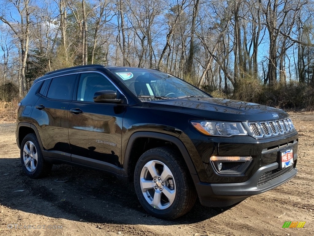 Diamond Black Crystal Pearl Jeep Compass