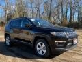 2021 Diamond Black Crystal Pearl Jeep Compass Latitude 4x4  photo #1