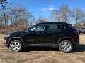 2021 Diamond Black Crystal Pearl Jeep Compass Latitude 4x4  photo #3